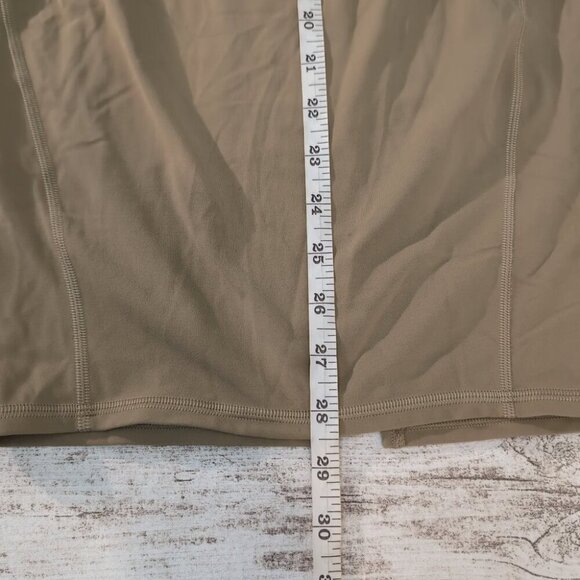 Lululemon Nulu Slim Fit High Rise Skirt Size 4 Army Green - Picture 3 of 7